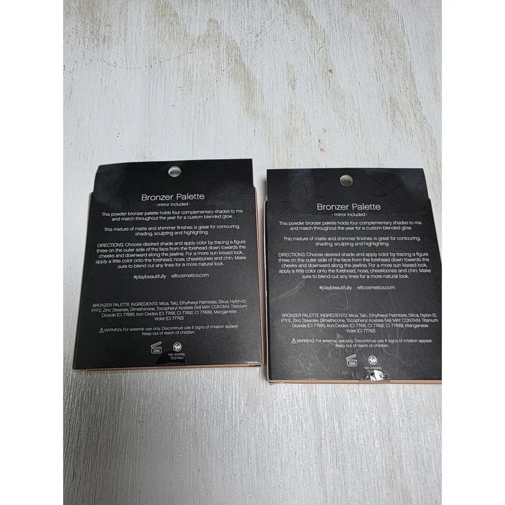 TWO e.l.f. Bronzer Palette - Bronzed Beauty Women Bronzer